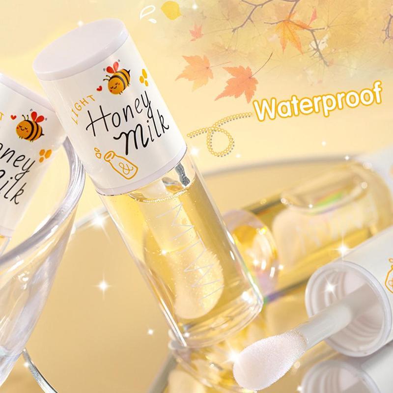 Product Introduction of Long Lasting Moisturizing Lip Oil Honey White Peach Lip Oolong Lines Desalination Tender Repair Moisturizing Cosmetics 21