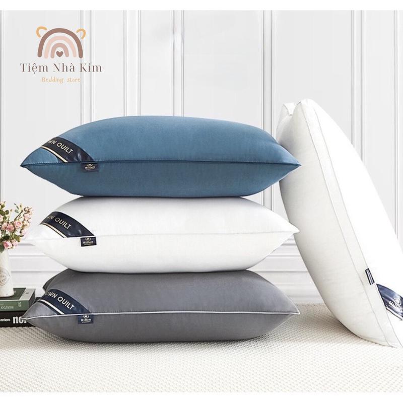 Ruột gối Đầu Siêu Nhẹ Tiệm Nhà Kim ÉP HƠI Pillow tiêu chuẩn khách sạn cao cấp…