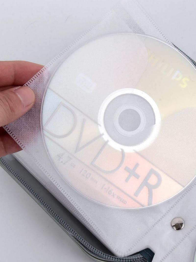 Product Introduction of Portable CD Storage Box, CD & DVD Storage Case, Multifunctional CD Organizer for Home & Car, Bag Accessories for Men & Women 7