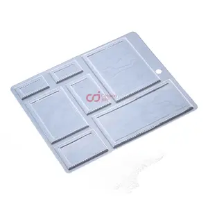 Cetakan Coklat Praline Papan Nama Kotak Bingkai bahan plastik Loyang Wadah Jelly Kitchenware