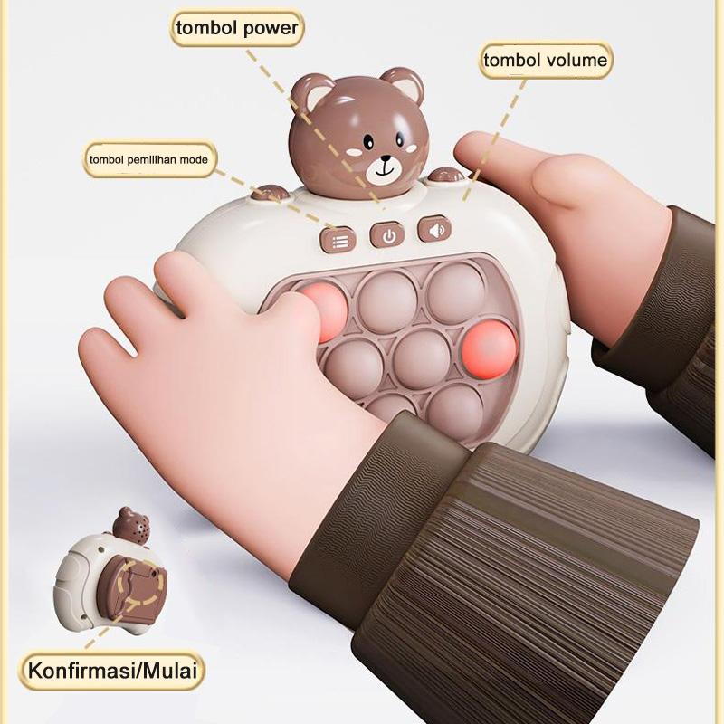 Product Introduction of Kuromi Pop It Game Machine Kuromi Quick Push Game Fast Push Pop It Toys Fidget Toy Stress Reliever Toy 29