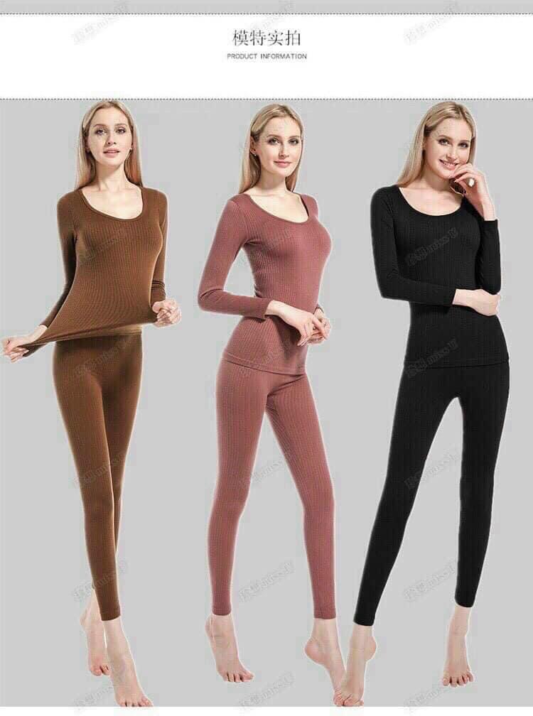 Product Introduction of Bộ giữ nhiệt nữ len tăm free size 0