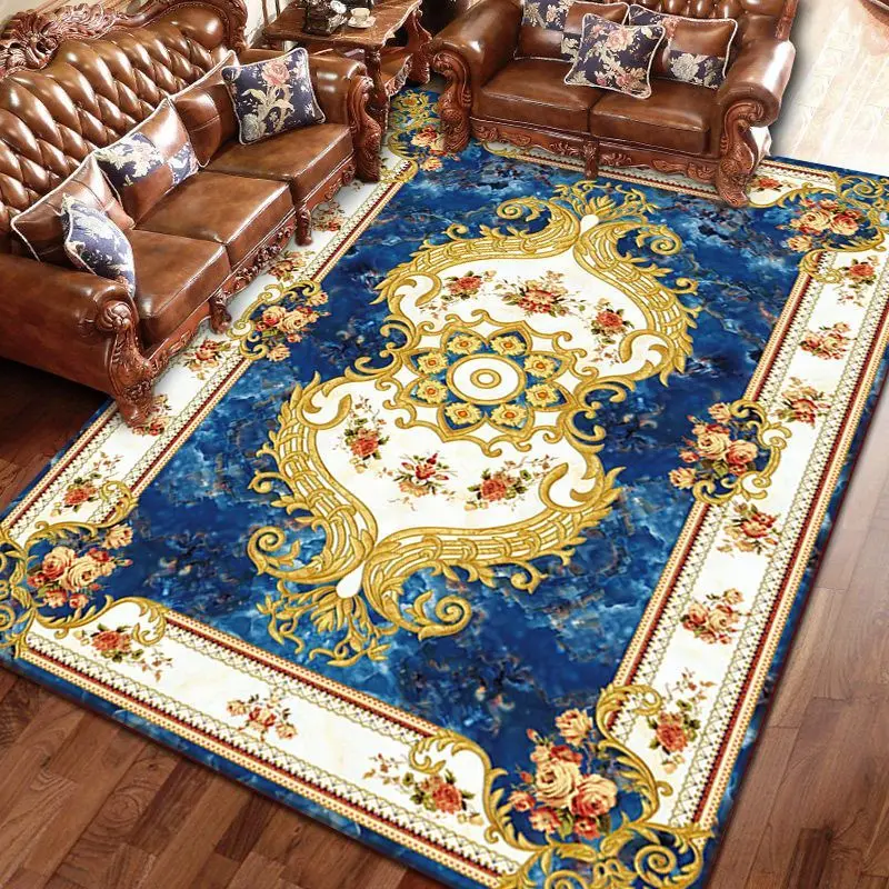 Thảm Phong Cách Châu Âu, Thích Hợp Cho Phòng Khách, Sofa Và Bàn, Nhà Và Phòng Ngủ, Chăn Đầu Giường Kiểu Mỹ, Tùy Chỉnh Toàn Bộ Giường, Có Thể Tùy Chỉnh Trong Khu Vực Lớn