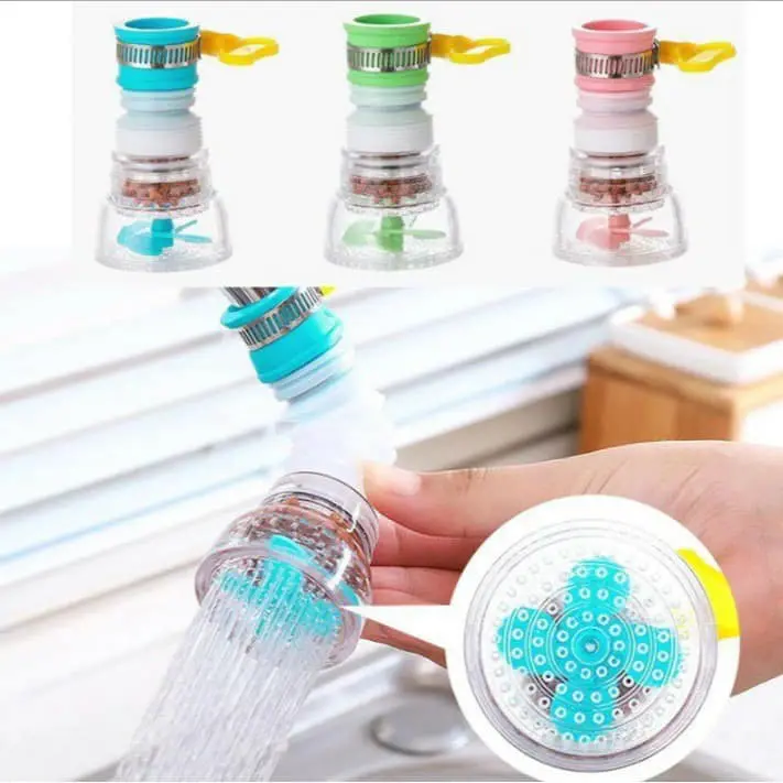 Sambungan Panjang Keran Kran Air Filter Aerator Putar 360 Saringan Air Bersih Import/Saringan Kran Air Keran