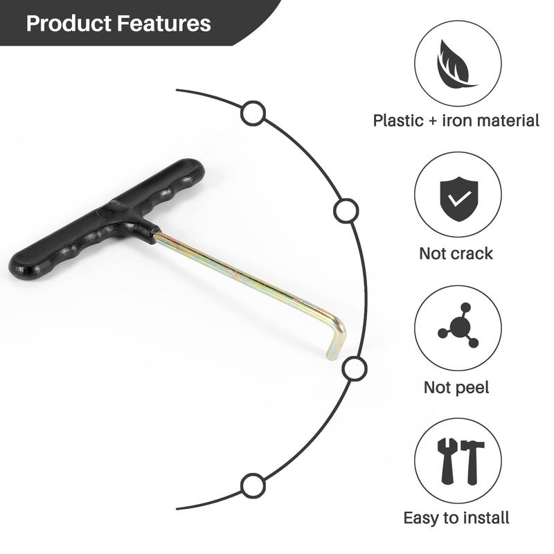 Trampoline Spring Pull Tool T-Hook Spring Puller Tool to Pull a Trampoline Spring 4