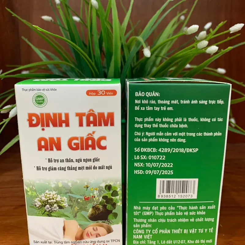 Định Tâm An Giấc Hộp 30 Viên 3