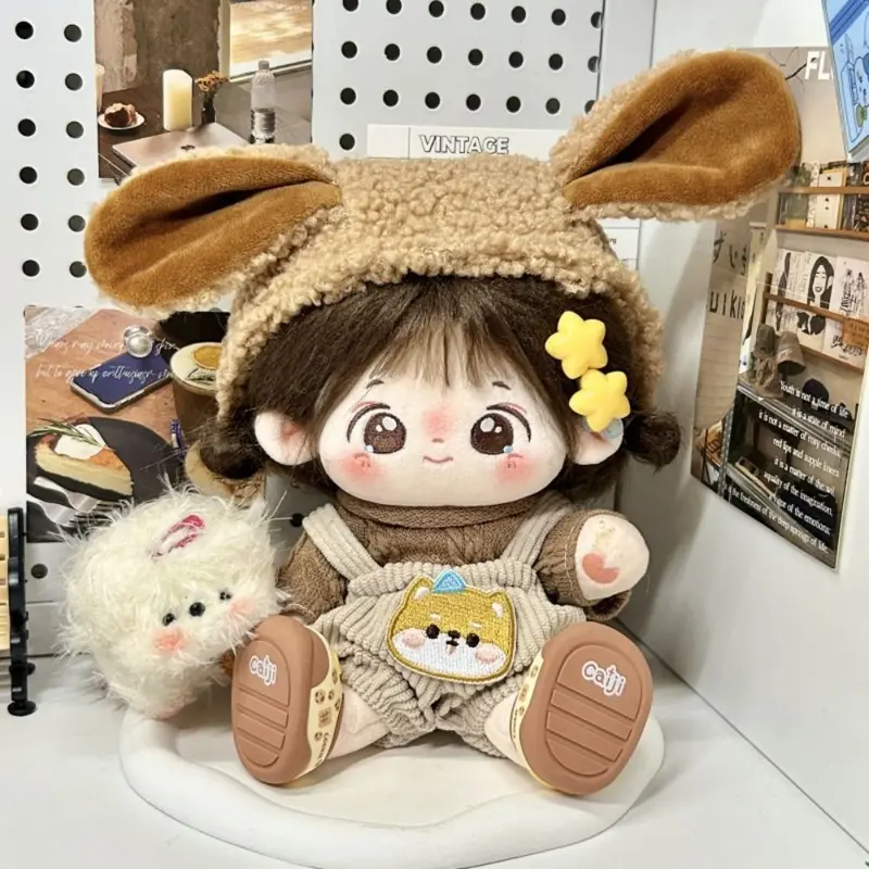 đồ mặc cho doll 20cm,quần áo cho baby three thỏ thị trấn, blind box quần áo cho v3, Quần Áo Đồ Chơi Nhồi Bông Bộ Quần Áo, Onesuit, 20cm, Quần Áo Búp Bê Bông, Váy Nhồi Bông, Trang Phục Mùa Đông, Váy Búp Bê Đầu Đáng Yêu, Bộ Hóa Trang, 3