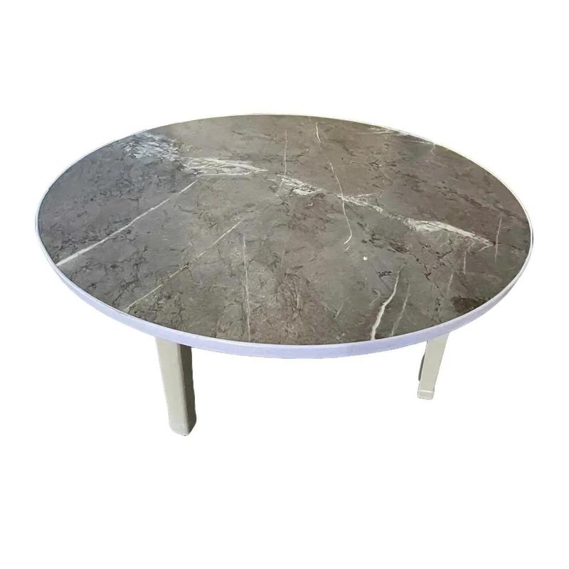 bàn tròn ngồi bệt gấp gọn chân nhựa dường kính 60 cm chiều cao chân 30 cm