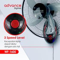Gambar Advance WF1605 Kipas Dinding dengan Kecepatan Turbo bergaransi resmi Advance digitals Mesin dari advancetopstore Kab. Karawang 4 Tokopedia