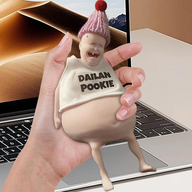 Product Introduction of Creative And Interesting Squeeze Fun Funny Soothing Decompression Toy Desktop Decoration Doll Ornaments Squeeze Gifts 12