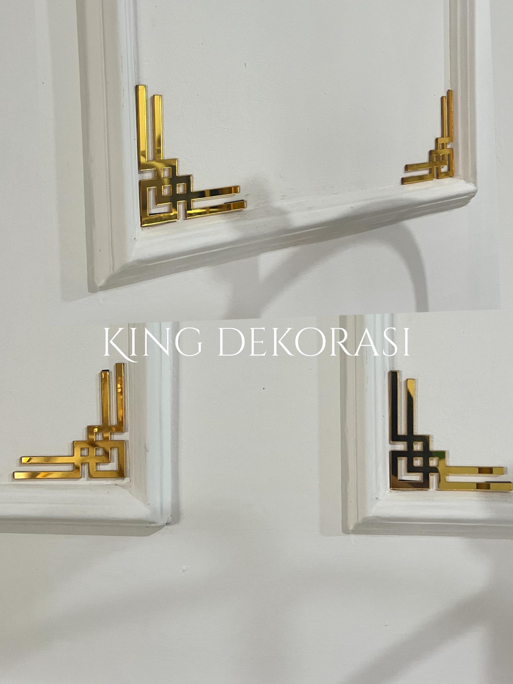 King dekorasi List gold dekorasi moulding  gold miror/moulding  dekorasi dinding Wallpaper