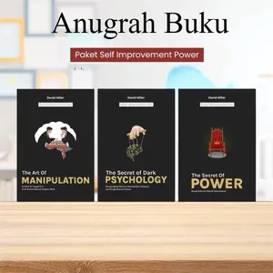 Paket 3 Buku The Art Of Manipulation - The Secret Of Dark Psychology -  The Secret Of Power ( Isi 3 Buku ) Oleh David Miller