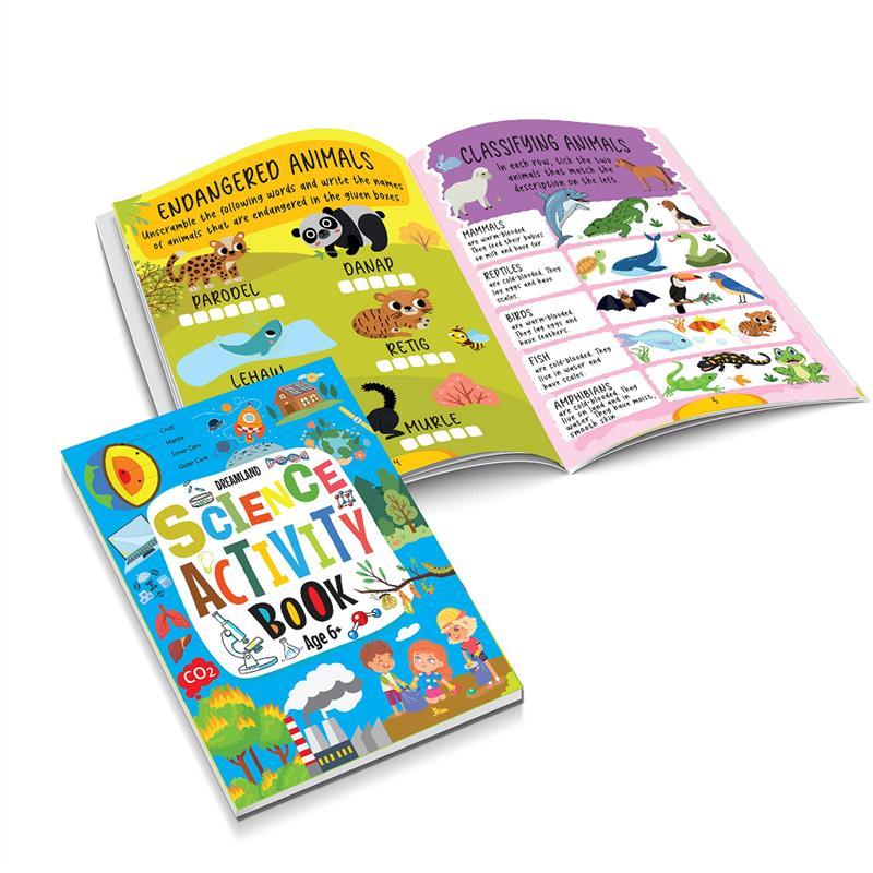 Product Introduction of Original Product Activity Book/Science Activity Book For  Age 46 13