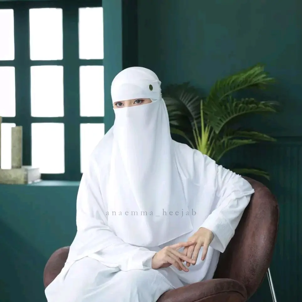 NIQOB CADAR BANDANA PREMIUM | NIQOB BASIC Kerudung Jilbab Muslim Layer Ceruty Gamis Kopiah Celana Cantik Doll
