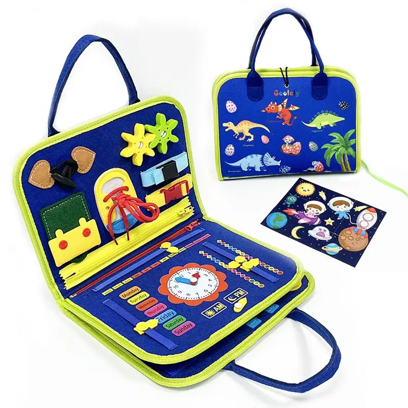 Busy Board Toy, 1 Count Sensory Toy, Educational Toy, Travel Activity for Girl and Boys, Fine Motor Skills Toy, Educational Toy for Teens