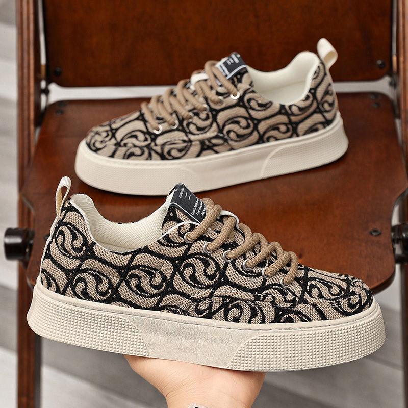   Kenyo H3  Giày Vải Nam Giày Da Nam Sneaker Nam Giày Thể Thao Nam cao cấp Hot Trend Shoes Đế Bằng 