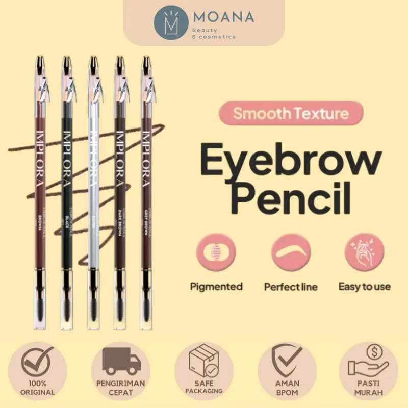 Implora Eyebrow Pencil | Pensil Alis Cair 0