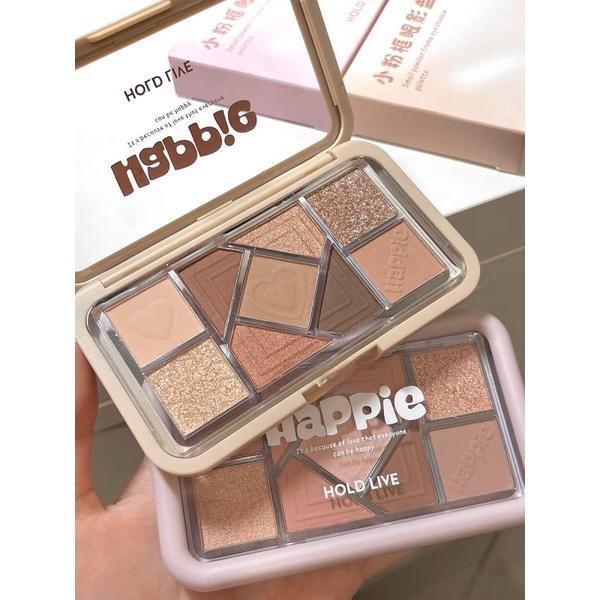 [HOLD LIVE] Bảng phấn mắt 9 ô lấp lánh Hold Live Happie (HL630)