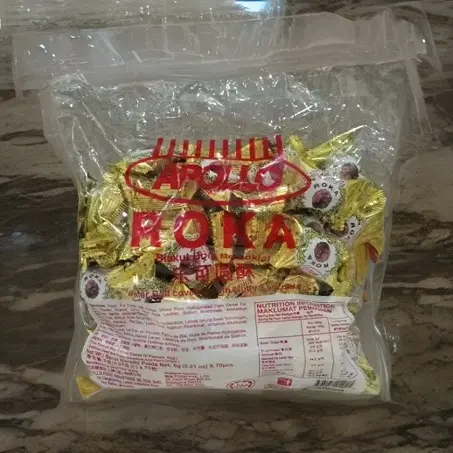 Apollo Roka Coklat Malaysia Bola Chocolate Cokelat Susu Food