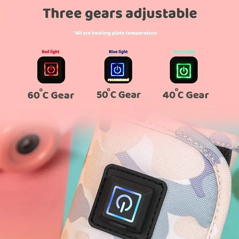 Tas Penghangat Botol Susu USB Portable Baby Bottle Warmer Keep Warm 0