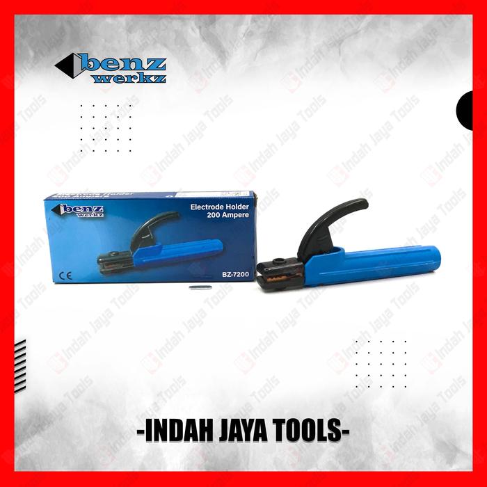 Gambar BENZ BZ-7200 Tang Las 200 Ampere - Gagang Stang Las Pegangan Las dari Indah Jaya Tools Kota Bandung Tokopedia