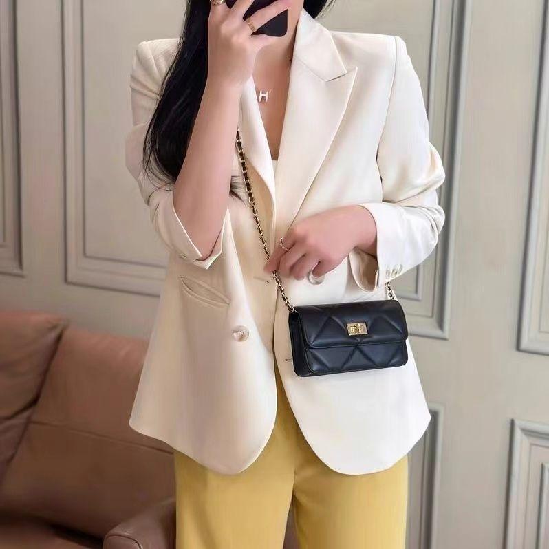 Túi Đựng Điện Thoại Di Động Túi Dây Xích Cườm Cao Cấp Độc Đáo Phong Cách Cổ Điển Thời Trang Mới 2024 Cho Nữ, Túi Messenger Đeo Vai, Thích Hợp Sử Dụng Hàng Ngày 4
