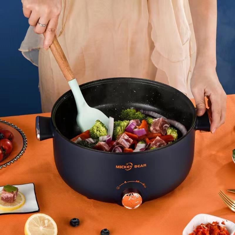 Panci Listrik Multifungsi 3 In 1 Electric Cooker Pot Panci Presto Penanak Nasi Cooker Magiccom Low Carbo Kecil Portable Digital 2