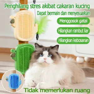 Garukan Kucing 3-in-1: Penghilang Stres, Asah Cakar Alami, Pereda Kecemasan - Desain Minimalis, Bebas Hairball, Mainan Interaktif untuk Seluruh Usia - Model [Model Name], Panjang [Panjang cm], Lebar [Lebar cm]