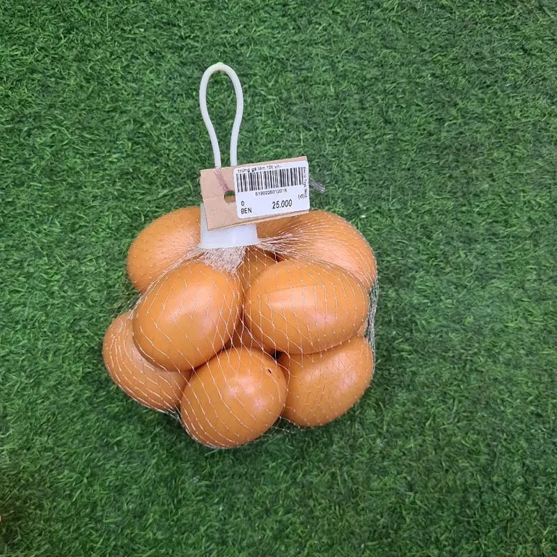 Set 12 Quả Trứng Gà Mô Hình Đồ Chơi Bằng Nhựa Cho Bé 0