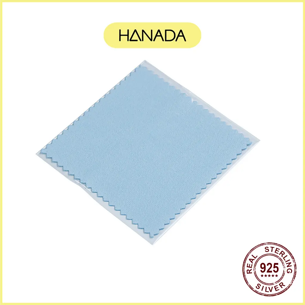 Khăn Lau Bạc Làm Sáng Dụng Cụ Làm Sáng Trang Sức Vàng Bạc Hanada Làm Sạch Hiệu Quả Sáng Bóng Bạc
