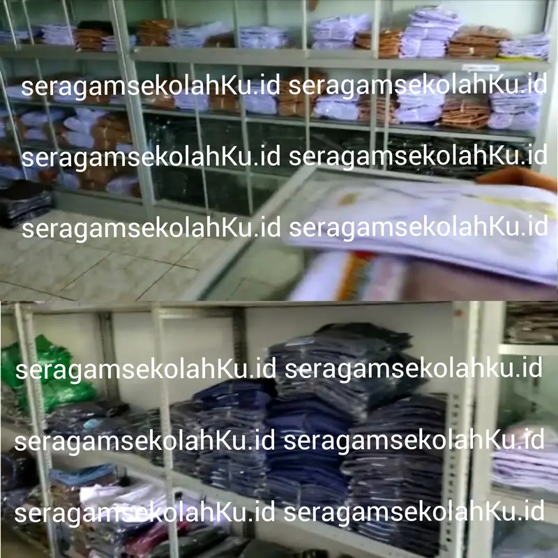 Celana Seragam Sekolah SMP Warna Biru Merk Purnama Seragam 2