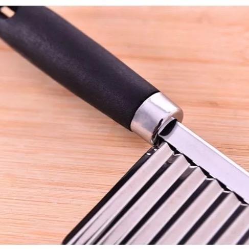 Dao răng cưa lượn sóng cắt rau củ, rau câu, bánh... hình sóng 8