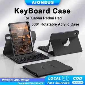 720 Rotatable Case for Redmi Pad 2 2025 11 inch Keyboard Case Redmi Pad 2 2025 Case Redmipad SE Magnetic Case