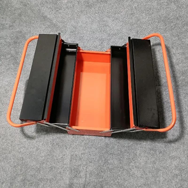 Thùng đựng đồ nghề cỡ 42*20*20  bằng Thép  3 tầng 5 ngăn đựng dụng cụ  tiện lợi độ bền cao hộp 2