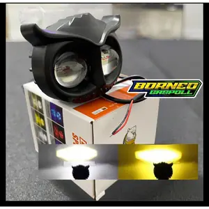 OWL Lampu Tembak Sorot LED Laser 2 Mata/Lampu Sorot Led/Lampu Tembak SQL 2 Mata Polos Super Terang/Lampu Tembak Led