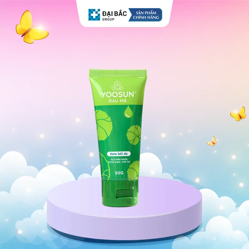 Kem bôi da YOOSUN RAU MÁ 50G dưỡng da, giúp da mềm mịn - Tuýp 50g 0