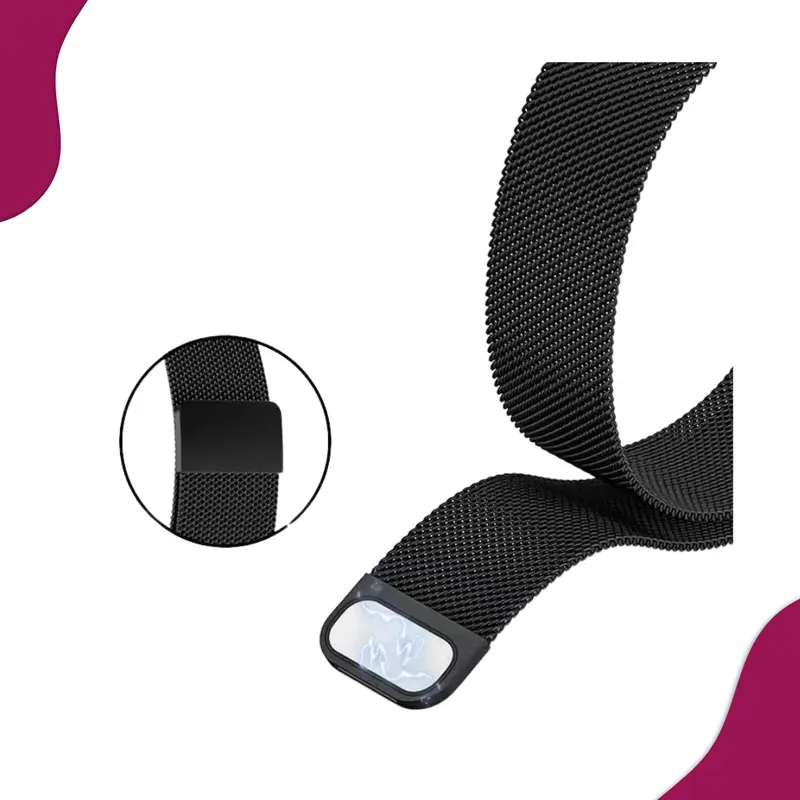 Milanese Magnet Loop Strap for Xiaomi Mi Band 8 9 Jam 4