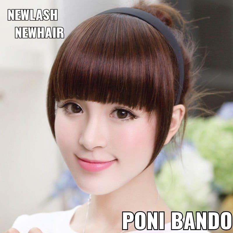 hairclip poni bando palsu tebal model bando hair exstensions - Shop ...