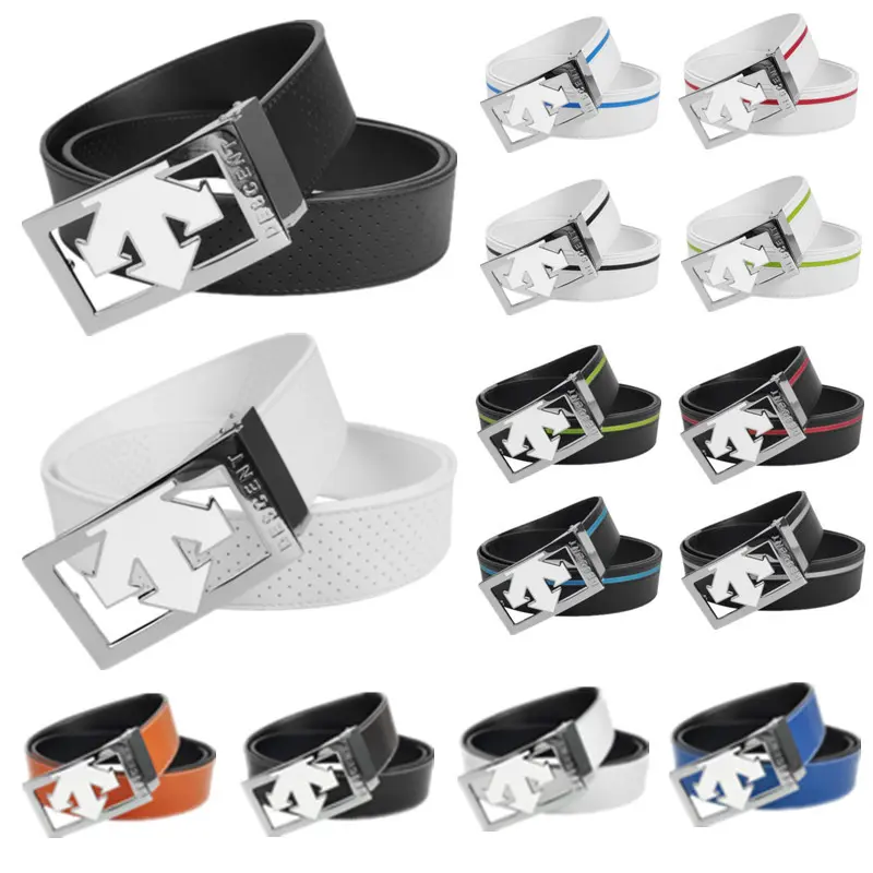 [DESCENT] New Golf Belt Unisex Casual Sports Cowhide Genuine Leather Fashion Belt YD24012