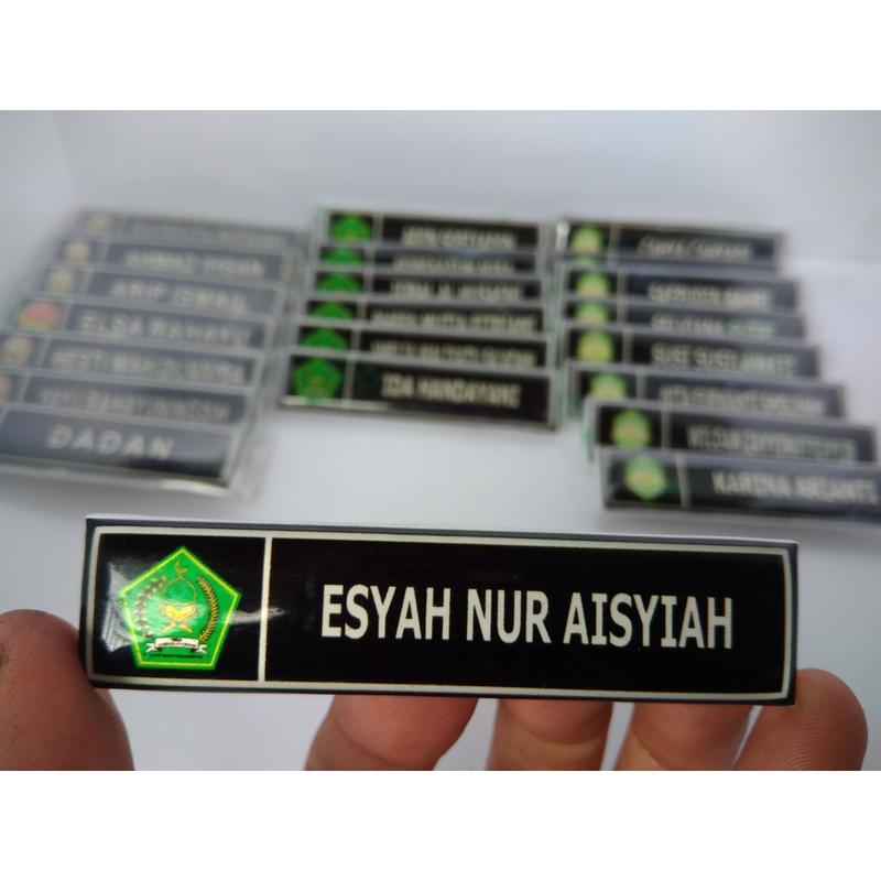 Name Tag / Nama Baju / Nama dada Murah/Name tag custom 2