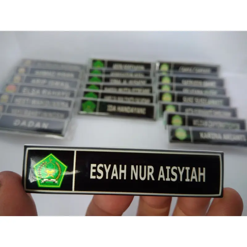 Name Tag / Nama Baju / Nama dada Murah/Name tag custom 2