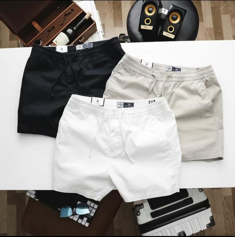 Quần short nam ngắn trên gối chất liệu kaki co giãn phong cách trẻ trung, cá tính 3 màu dễ phối đồ, Sọt lững chuẩn from Menswear Jean