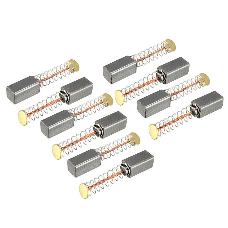10 Pairs 11x4x4mm Power Tool Electric Motor Carbon Brushes Replacement