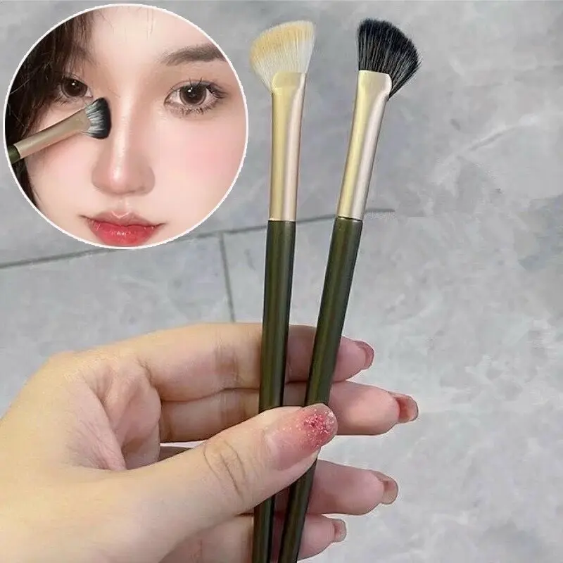 Cọ Đánh Sống Mũi Tạo Khối Đầu Vát Chuyên Nghiệp Loại Đẹp Eyeshadow Trang Điểm Nữ Cosmetic Đánh Mắt