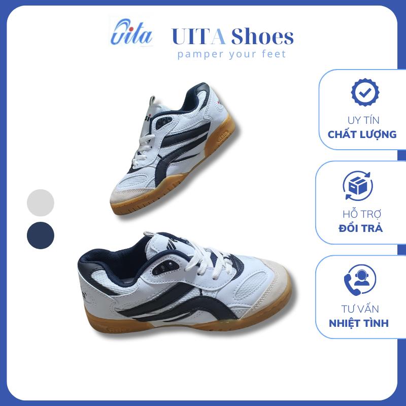 [M02] Giày thể thao cầu lông ASIA Full size 36-45, giày bóng chuyền, bóng bàn, chạy bộ, giày đạp xe tập thể dục đế kép có khâu đế giàycầulông aytt003 Sneaker Sport