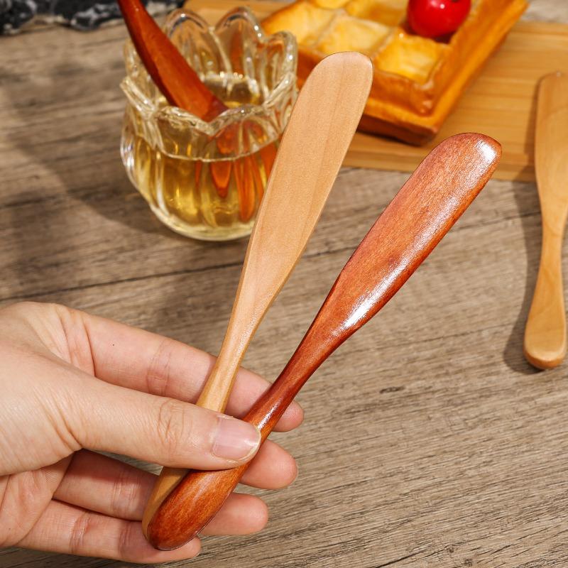 Product Introduction of Multifunctional Jam Butter Stirring Stick with Thick Handle Cheese Cutter Sandwich Spreader Home Kitchen Gadgets 17