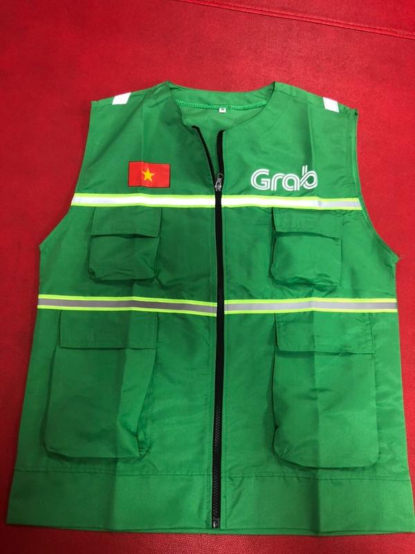 Áo Gile 3 Lỗ Grap Nhiều Túi Hộp Phản Quang 2 Mặt Cho Nam Và Nữ Unisex