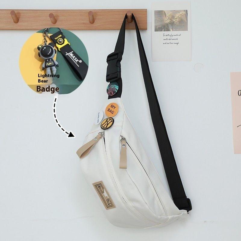 Product Introduction of 2025 New Trendy Chest Bag Phone Casual Simple Crossbody Bag Single Shoulder Bag Crossbody Bag Sports Waist Bag 22