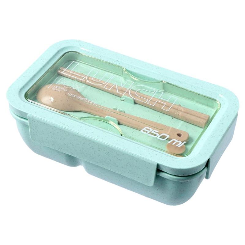 Product Introduction of 1pc Bento Box Leakproof Lunch Containers Cute Lunch Boxes For Spoon/Chopsticks Dishwasher I5X9 22