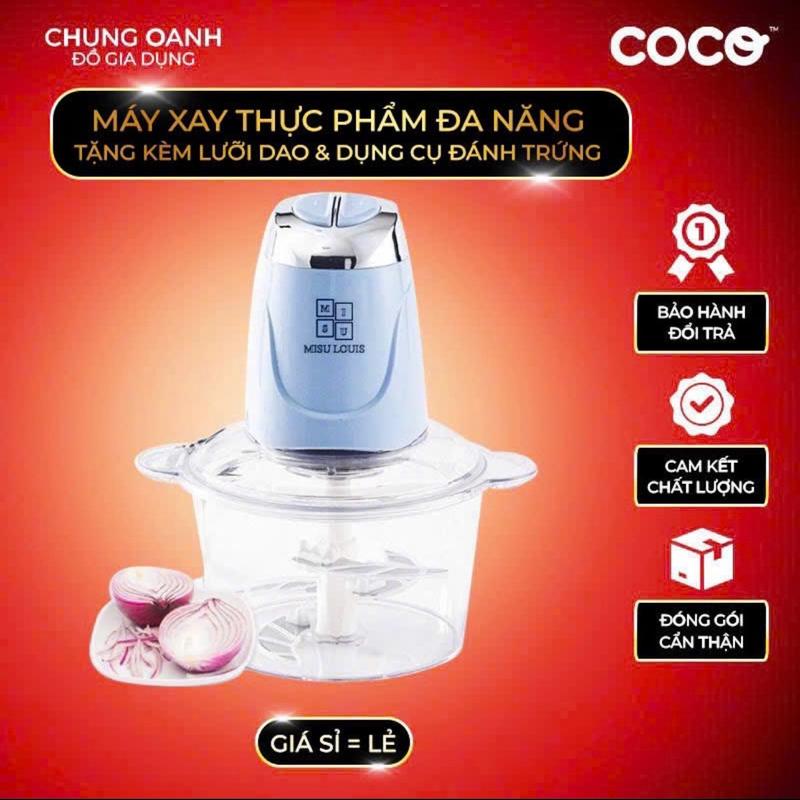  Máy xay Thuỷ Tinh dung tích To 3.5 L  Tặng kèm 1 bộ dao thay thế + 1 cây đánh trứng + Đánh Ruốc  công suất lớn ,lưỡi dao 4 cánh sắc bén 